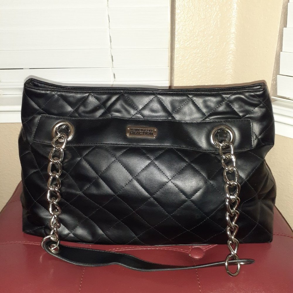 Kenneth Cole Reaction Quilted Bag - Black